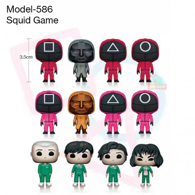 Action Figure Set - Model 586 : Squid Game